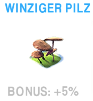 Winziger Pilz          